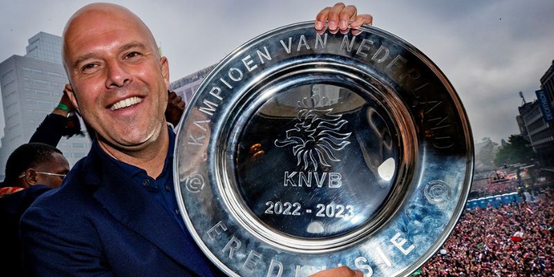 Arne Slot đưa Feyenoord vô địch Hà Lan mùa 2022 - 2023