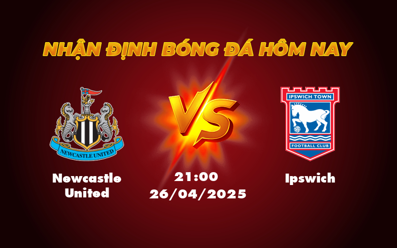 newcastle united ipswich 26 04 ngoai hang anh